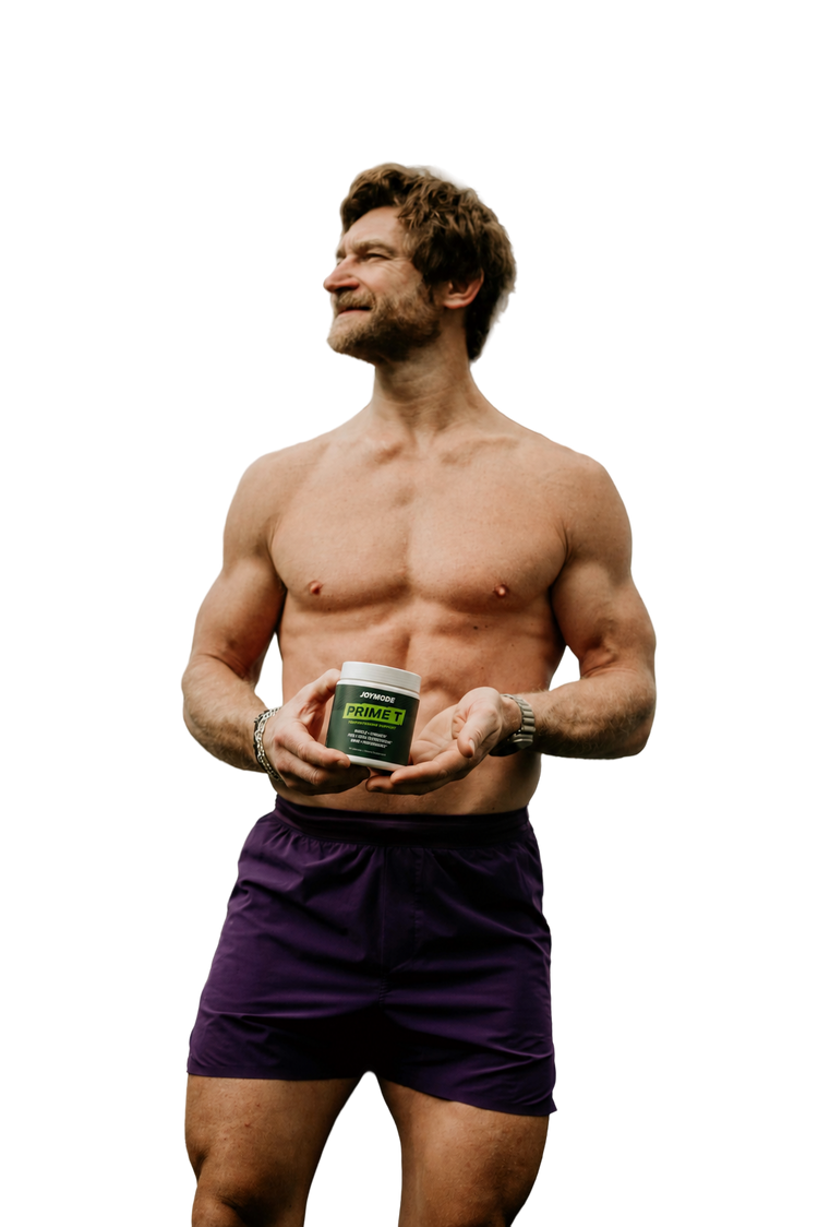 Eric Hinman holding Prime T